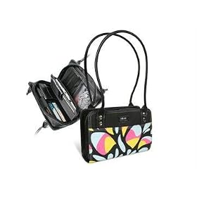 Pacific Design Chloe Dao Mobile Technology Handbag for Nintendo DS Lite/PlayStation Portable - Pink Retro Print
