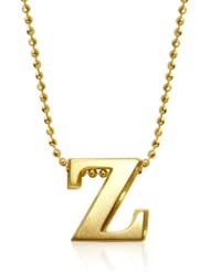 Alex Woo "Little Letters" 14k Yellow Gold Pendant Necklace