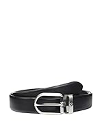 Hackett London Cinturón Piel 35Mm Myf Reversible (Negro)