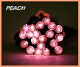 Imaginary Colors, Decorative Lights: Peach Quantum Dots G12 40-LED Light String