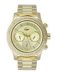 Lacoste Charlotte Chronograph Stainless Steel - Gold-Tone Womens watch #2000835