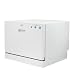 NewAir ADW-2600W 6 Place Setting Portable Countertop Dishwasher With Electronic Controls