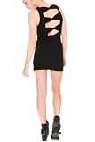 First Kiss Black Bow-Back Dress