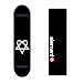 Bam Heartagram Pro New HIM Skateboard Deck w/ Element Grip