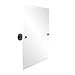 Allied Brass P1092-VB Prestige Skyline Collection Frameless Rectangular Tilt Mirror with Beveled Edge, Venetian Bronze