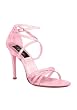 Women's 4 Inch Open Toe Crisscross Ankle Strap Sanda