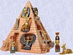 Egyptian Collectible Pyramid Sculpture