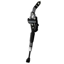 アキワールド SHORT DOUBLE ADJUSTABLE STAND BLACK(SD-NV-004)