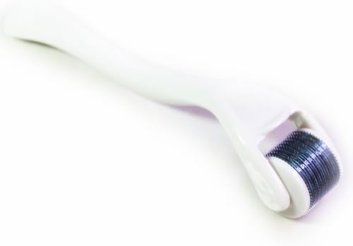 Tankhappy 540 Titanium Needles Derma Micro Needle Blue Roller for Wrinkles, Scar, Acne, Cellulite Treatment (More effective than regular 192 needle derma roller) 1.5mm