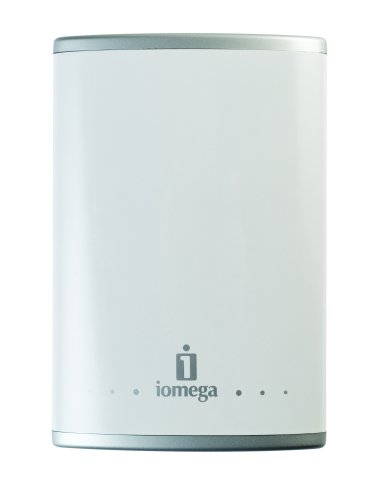 Iomega 34401 eGo FireWire 400/FireWire 400/USB 2.0 250GB Rugged Portable Hard Drive (Alpine White)