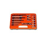 SCREW EXTRACTOR/DRILL & GUIDE SET-10 PC