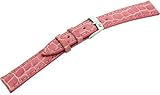 MORELLATO (モレラート) 時計バンド LIVERPOOL 14mm ピンク 牛革クロコダイル型押し D0751 376 087 014