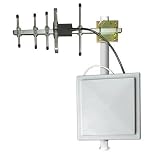 Wireless Extenders zBoost YX209 Dual Band Outdoor Signal Antenna for YX510-PCS-CEL