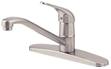 Danze D403512SS Melrose Single-Handle Kitchen Faucet with Lever Handle, Stainless Steel