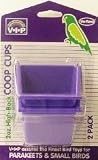 Vo-Toys 2oz High Back Coop Cup 2 pack for Birds