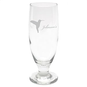 Hummingbird Beer Glass