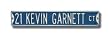 21 Kevin Garnett Court Ct Sign 6 x 36 NBA Basketball Street Sign