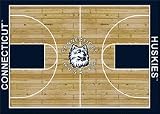 Connecticut Huskies 5 4 x 7 8 Home Court Area Rug