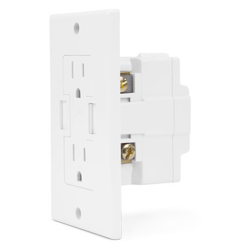 Newer Technology AC Wall Outlet with USB Charging Ports