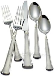 Reed & Barton Sylvan-Matte 18/10 Stainless Steel 5-Piece Place Setting, Service for 1