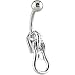 Classic Steel ZIPPER Bell Ring