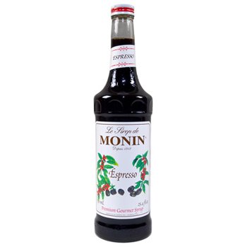Monin Espresso Flavored Syrup 2 750ml 25.4oz bottles