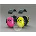 Peltor Kids Ear Defenders. 2 pair pack (1 green/1 pink) Size: fits all