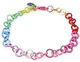 CHARM IT© Rainbow Single Chain Link Charm Bracelet