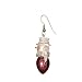 Pack of 10 Pairs of NFL San Francisco 49ers Snowman Football Earrings