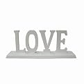 Decorative Word - Love (White)