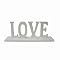 Decorative Word - Love (White)