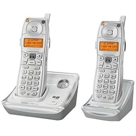 Click here to buy 5.8GHZ Analog Cordless Phone White Caller Id 2HANDSET by Thomson.