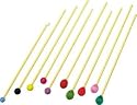 Yamaha Educational Keyboard Mallets Orange-Medium-Hard - Hard Rubber - Recommended For Xylophone And Marimba
