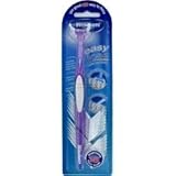 THREE PACKS of Wisdom Easy Floss Daily Flosser (1 Handle + 15 Disposable Flossers)