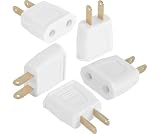 Produkt-Bild: GreatGadgets 9394-1 Mini-Adapter "Europa auf USA" und 50 weitere L&auml;nder (5er Pack) Wei&szlig;