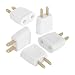 GreatGadgets 9394-1 Mini-Adapter "Europa auf USA" und 50 weitere L�nder (5er Pack) Wei�