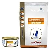 Royal Canin Veterinary Diet Feline Calorie Control CC High Fiber Formula Canned Cat Food 24/ 6oz