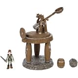 How To Train Your Dragon Movie Playset Battle & Collapse Slingshot Includes Hiccup FigureIMAGE