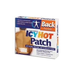 Icy Hot Patch Extra Strength, Back Pain Relief, Large Size - 5 Each by Icy Hot