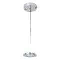 1-Light LED Pendant - Satin Nickel