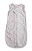 SwaddleDesigns Baby Velvet Sleeping Sack, Pastel Pink with Pink Trim, 6-12 Months, Wearable Blanket with 2-Way Zipper