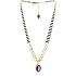 red glass necklace Juicy Coutur