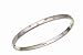 9ct White Gold Ladies Stone Set Bangle