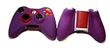 Xbox 360 Controller Silicon Sleeve Protector - Purple (Support Play & Charge Kit)