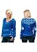 Los Angeles Dodgers MLB Ladies Deep V-Neck Fleece Hoody Pullover, Size= Small