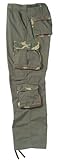 IMAGE OF Military Authentic BDU Pants Olive Drab W/ Woodland Accent Fatigues (Large)