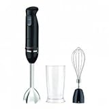 500w 2 Speed Stainless Steel Hand Blender - Black