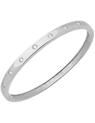 Diamond Bangle in 18kt White Gold Carat Total Weight 0.50