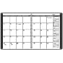 Unruled 3 Year Monthly Planner, Refillable, One Month per Spread, 9 x 11, Black (AAG7023605) Category: At-A-Glance Organizers