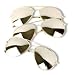 Aviator Sunglasses (Gold 3pk)